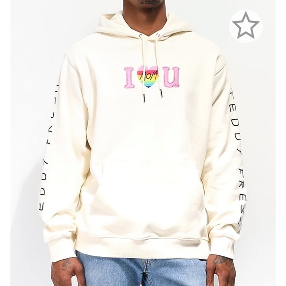 Teddy Fresh I Heart U Mom Hoodie - Picture 1 of 7